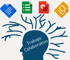 El propósito de la imagen es resaltar el trabajo colaborativo en diferentes aplicaciones que se puede hacer desde Google Drive.